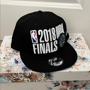 New Era 2018 Golden State Warriors NBA Finals Black Hat